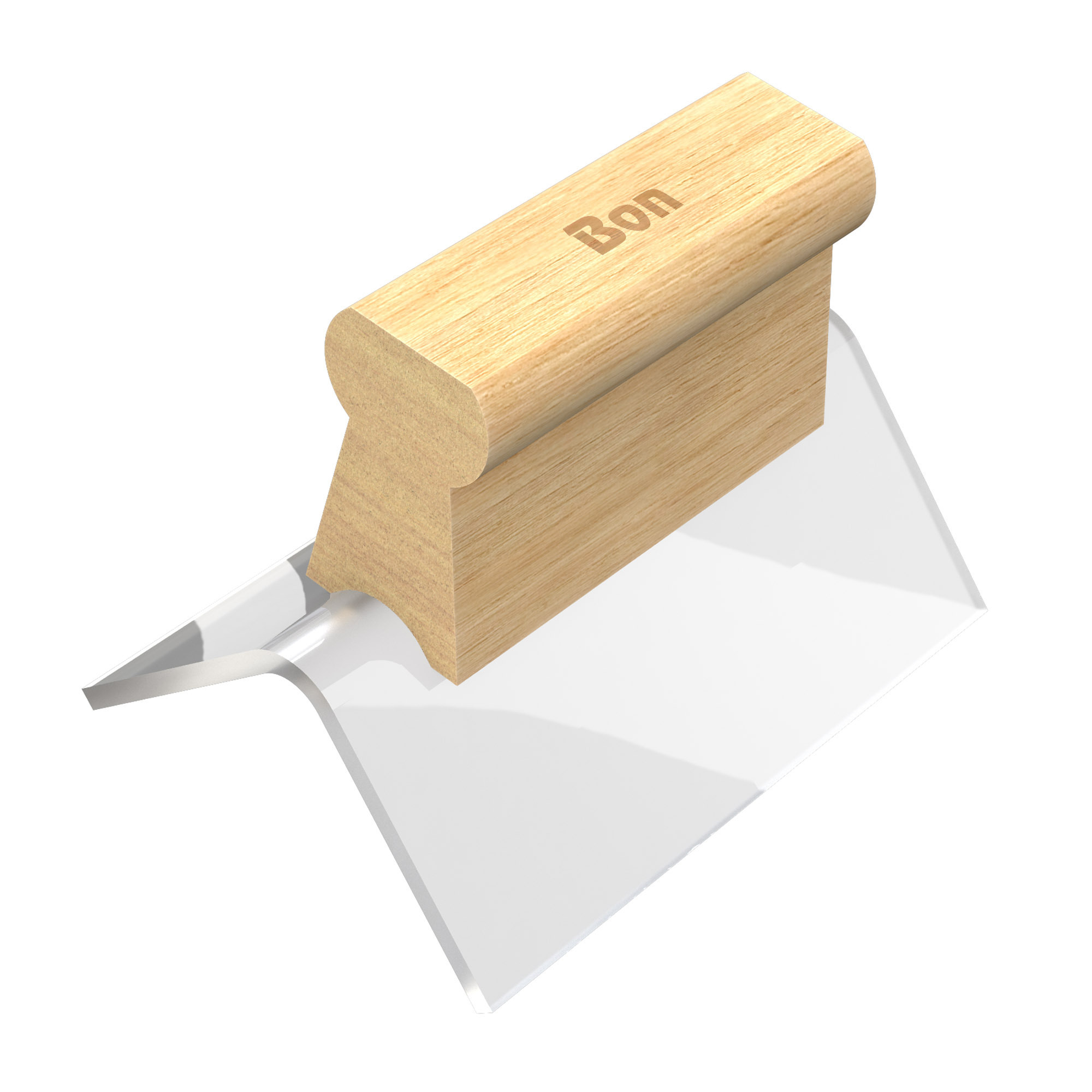 Bon, Corner Tool - Plex Outside - 1/4in. - Wd HDL, Blade Material Plexiglass, Model# 85-107